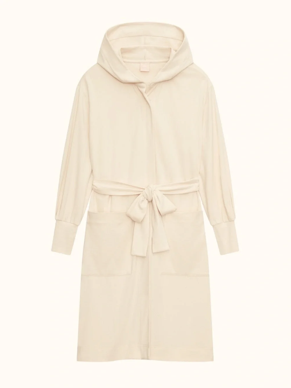 ThirdLove Hooded The Everything Robe Tie-Waist Cardigan